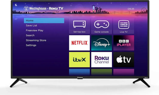 Téléviseur intelligent 40' Full HD Westinghouse avec Roku et Dolby Audio